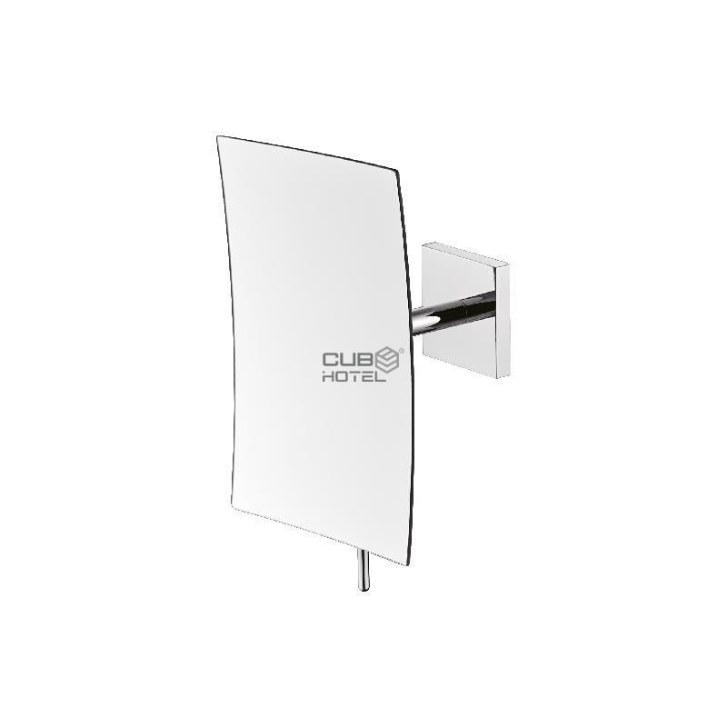 Espelho WC Quadrado Aumento 3X